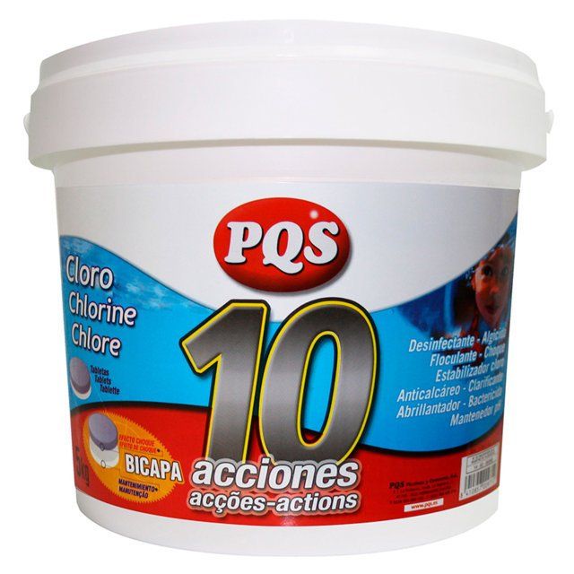 CLORO 10 ACCIONES BICAPA PQS 5 KGS